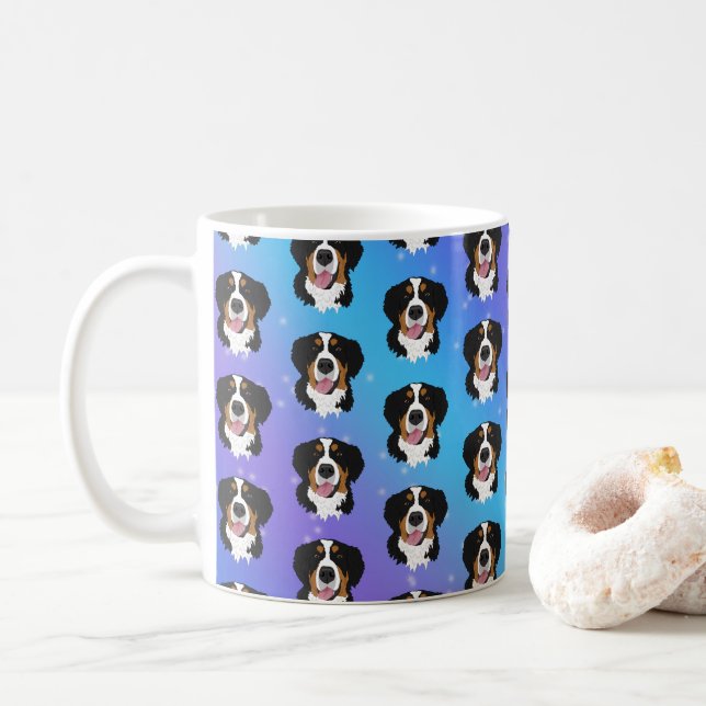 Bernese Mountain Dog Kaffeetasse (Mit Donut)
