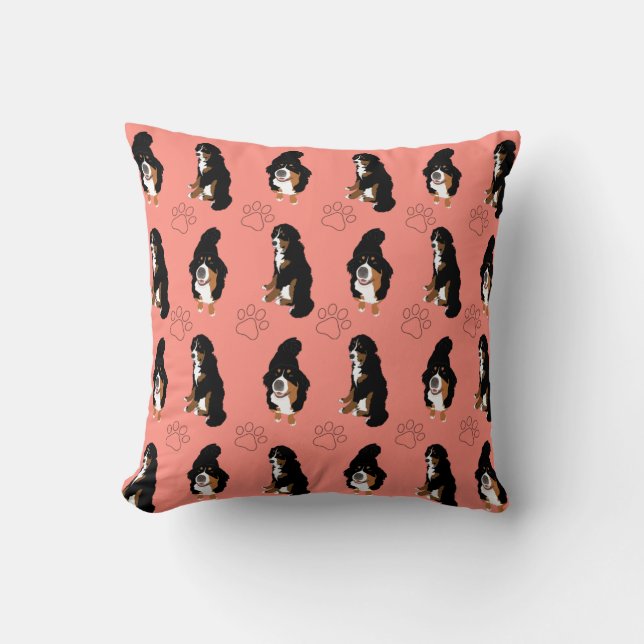 Bernese Mountain Dog Kissen (Vorderseite)