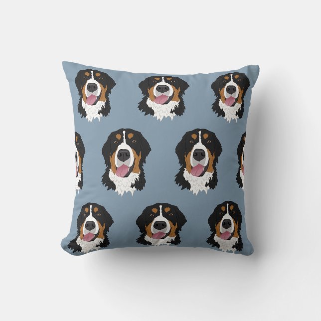 Bernese Mountain Dog Kissen (Vorderseite)