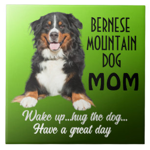 Bernese Mountain Dog Maman Carreaux céramiques