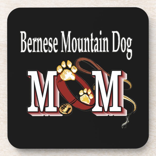 Bernese Mountain Dog MOM Untersetzer (Vorderseite)