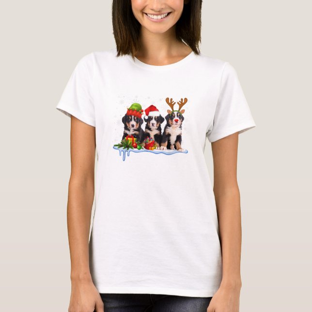 Bernese Mountain Dog Niedlich T-Shirt (Vorderseite)