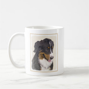 Bernese Mountain Dog Painting - Original Dog Art Kaffeetasse