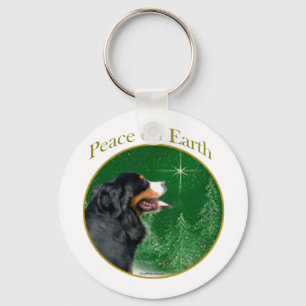Bernese Mountain Dog Peace Schlüsselanhänger