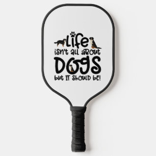 Bernese Mountain Dog Pickleball Schläger