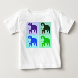 Bernese Mountain Dog Pop Baby T-shirt