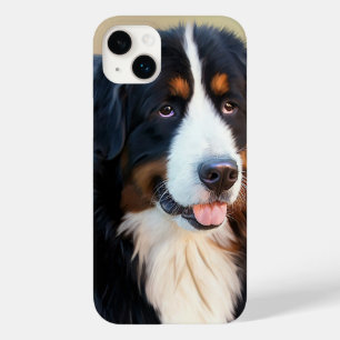Bernese Mountain Dog Portrait Case-Mate iPhone 14 Plus Hülle