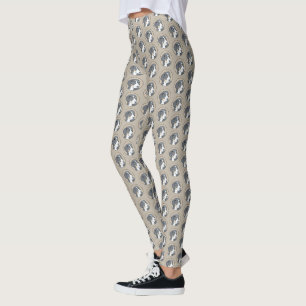 Bernese Mountain Dog Puppy Painting - Original Art Leggings