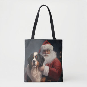Bernese Mountain Dog Santa Claus Weihnachten Tasche