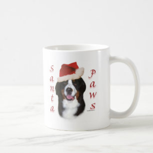 Bernese Mountain Dog Santa Paws Kaffeetasse