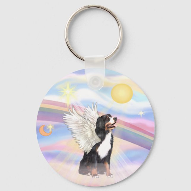 Bernese Mountain Dog Schlüsselanhänger (Vorderseite)