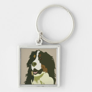 BERNESE MOUNTAIN DOG SCHLÜSSELANHÄNGER