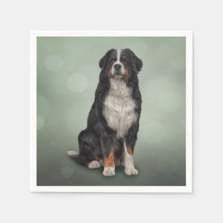 Bernese Mountain Dog Serviette