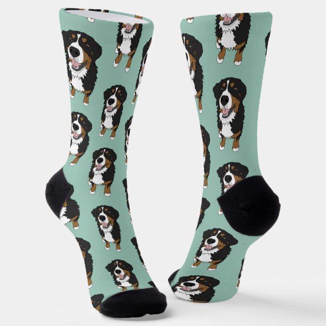 Bernese Mountain Dog Socken (Gewinkelt)