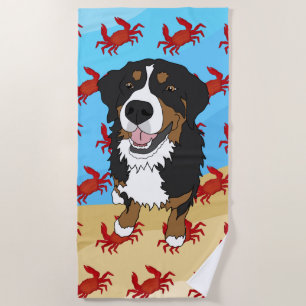 Bernese Mountain Dog Strandtuch