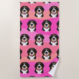 Bernese Mountain Dog Strandtuch