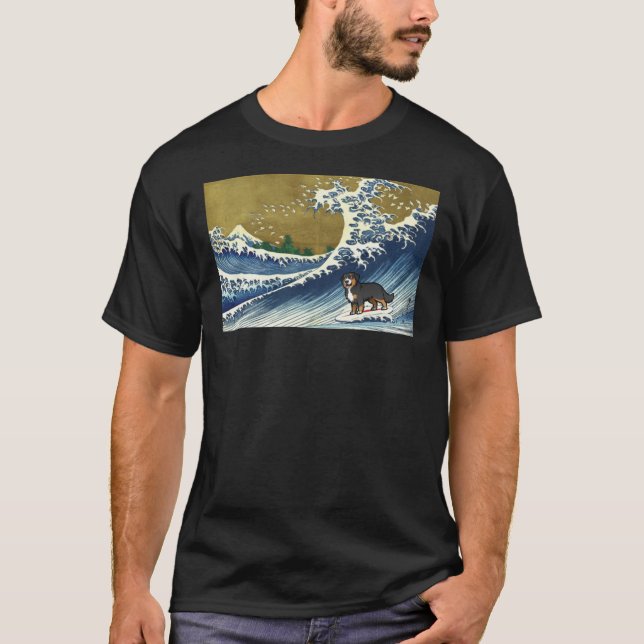 Bernese Mountain Dog surf Classic T-Shirt Copy (Devant)