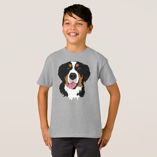 Bernese Mountain Dog T-Shirt (Vorne ganz)