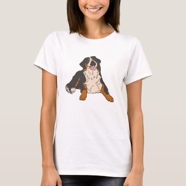 Bernese Mountain Dog  T-Shirt (Vorderseite)