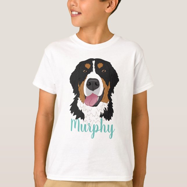 Bernese Mountain Dog T-Shirt (Vorderseite)