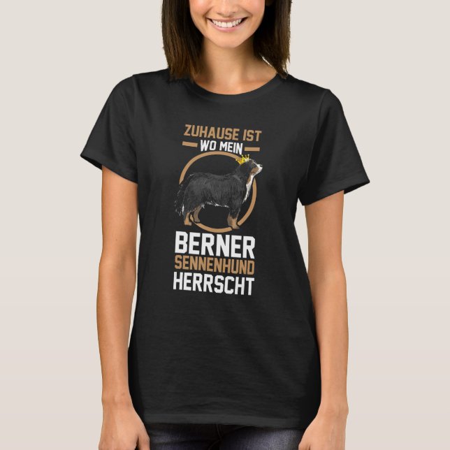 Bernese Mountain Dog T-Shirt (Vorderseite)