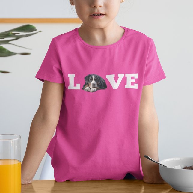 Bernese Mountain Dog T-Shirt For Girls (Von Creator hochgeladen)