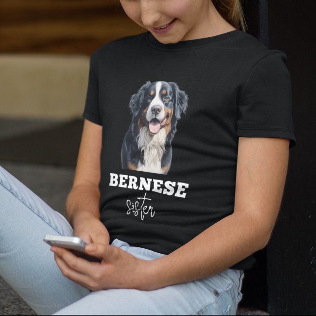 Bernese Mountain Dog T-Shirt for Girls (Von Creator hochgeladen)