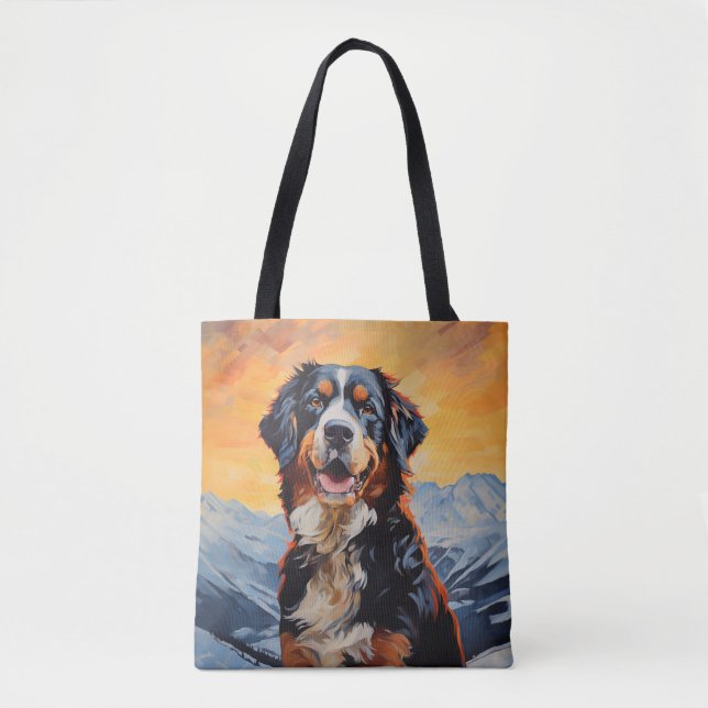 Bernese Mountain Dog Tasche (Vorderseite)