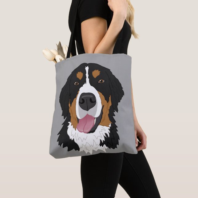 Bernese Mountain Dog Tasche (Von Nahem)