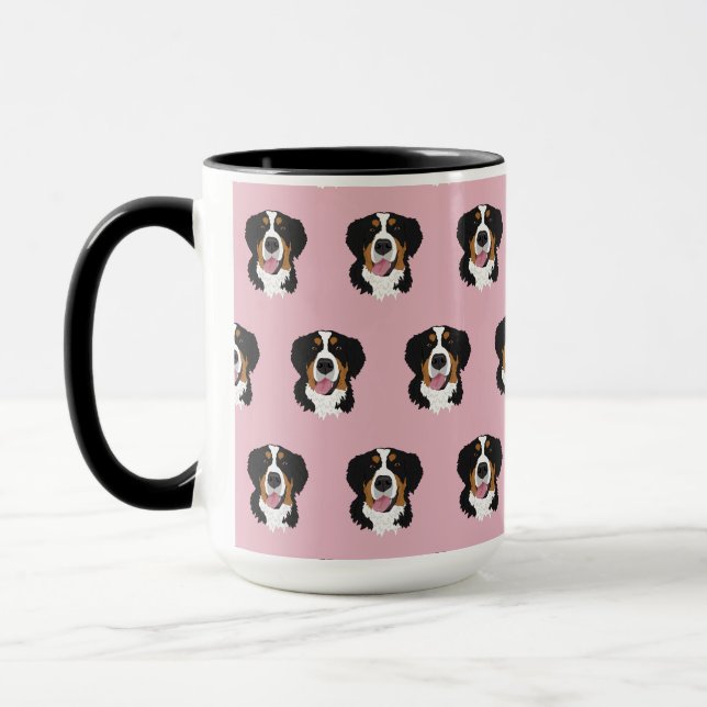 Bernese Mountain Dog Tasse (Links)