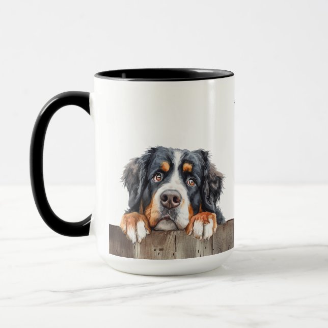 Bernese Mountain Dog Tasse (Links)