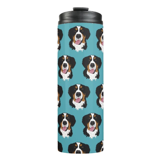 Bernese Mountain Dog Thermosbecher (Vorderseite)