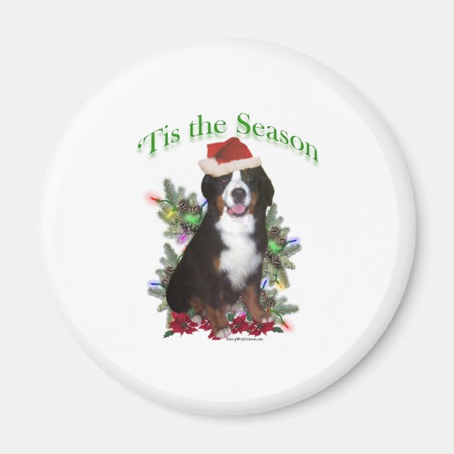Bernese Mountain Dog "Tis Magnet (Vorne)
