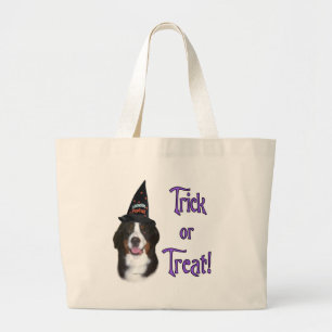 Bernese Mountain Dog Trick Jumbo Stoffbeutel