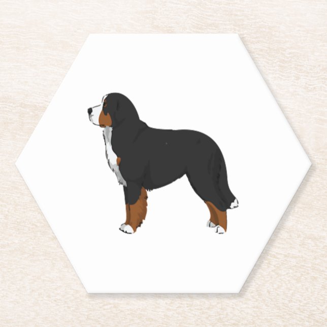 Bernese Mountain Dog Untersetzer (Vorderseite)