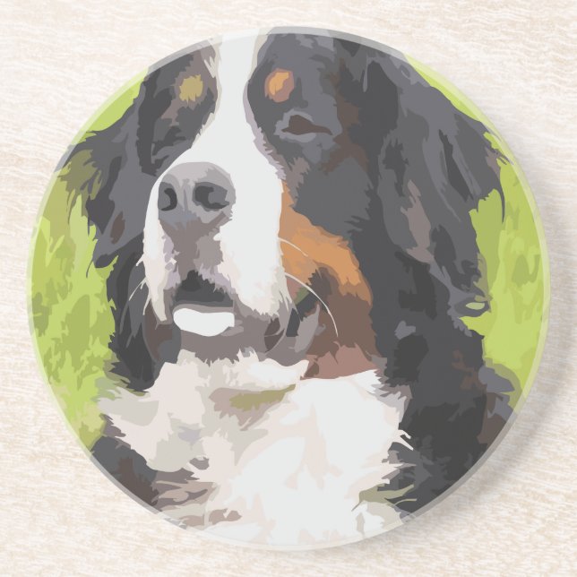 Bernese Mountain Dog Untersetzer (Vorne)