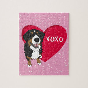 Bernese Mountain Dog Valentinstag