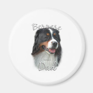 Bernese Mountain Dog Vater 2 Magnet