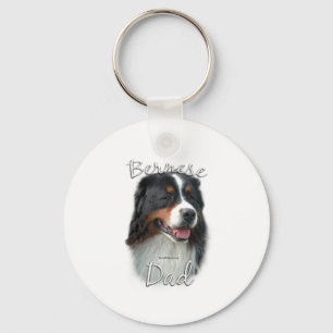 Bernese Mountain Dog Vater 2 Schlüsselanhänger