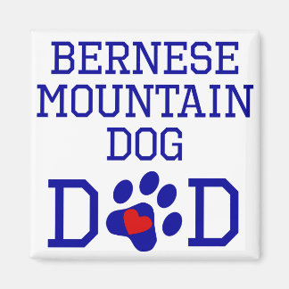 Bernese Mountain Dog Vater Magnet