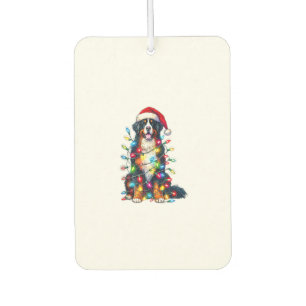 Bernese Mountain Dog x Christmas Lights Autolufterfrischer