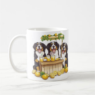 Bernese Mountain Dogs Lemonade Stand Kaffeetasse