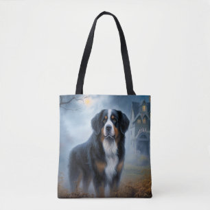 Bernese Mountain Halloween Beängstigend Tasche