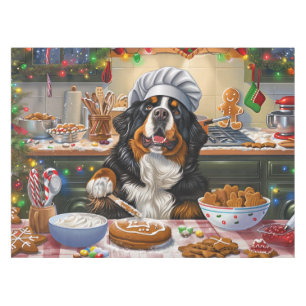 Bernese Mountain Holiday Baking: Feierliche Weihna Tischdecke