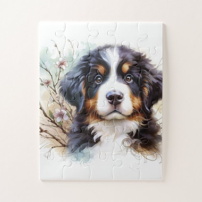 Bernese Mountain Hund AI Welppy (Vertikal)