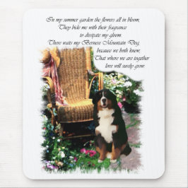 Bernese Mountain Hund Kunstgifte Mousepad