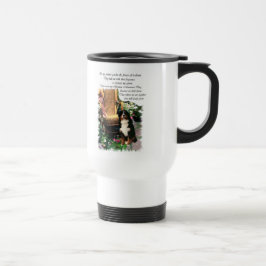 Bernese Mountain Hund Kunstgifte Reisebecher