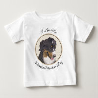 Bernese Mountain Hund Malerei - Original Hunde Kun