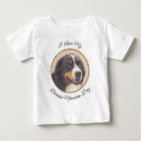 Bernese Mountain Hund Malerei - Original Hunde Kun