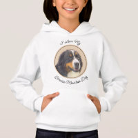Bernese Mountain Hund Malerei - Original Hunde Kun